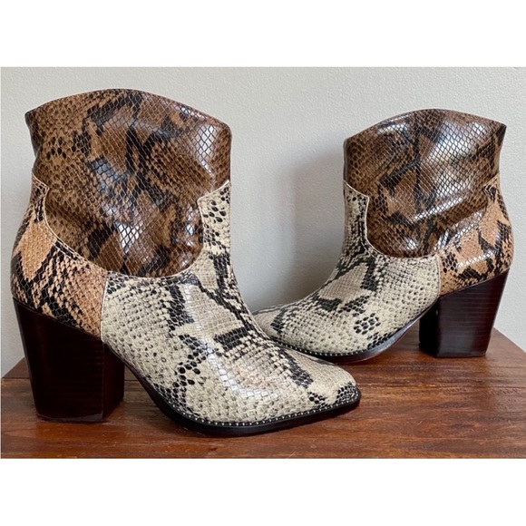 SCHUTZ Haven Cowboy Boot Size 7 - Picture 3 of 16